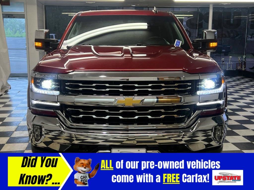 Used 2018 Chevrolet Silverado 1500 LTZ with VIN 3GCUKSEJ3JG169029 for sale in Attica, NY