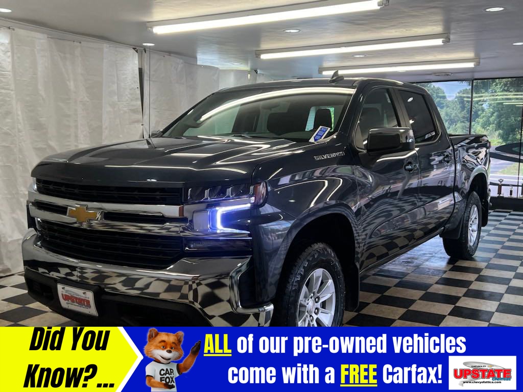 Used 2021 Chevrolet Silverado 1500 LT with VIN 1GCUYDED2MZ257773 for sale in Attica, NY