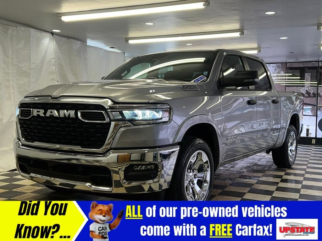 Used 2025 RAM Ram 1500 Pickup Big Horn/Lone Star with VIN 1C6SRFFP8SN505657 for sale in Attica, NY