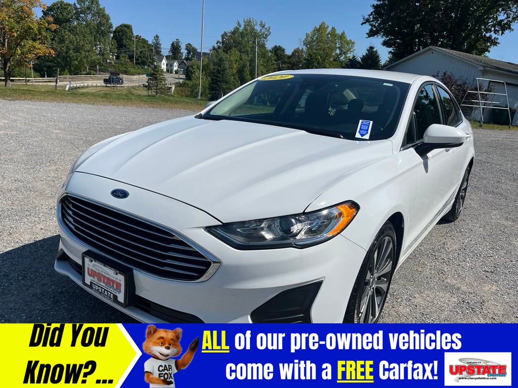 Used 2020 Ford Fusion SE with VIN 3FA6P0T93LR264856 for sale in Attica, NY