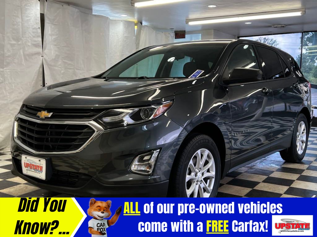 Used 2019 Chevrolet Equinox LS with VIN 3GNAXSEVXKL166068 for sale in Attica, NY