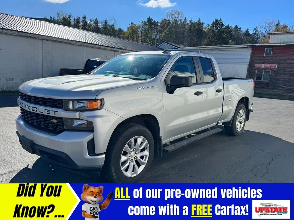 Used 2020 Chevrolet Silverado 1500 Custom Truck Double Cab