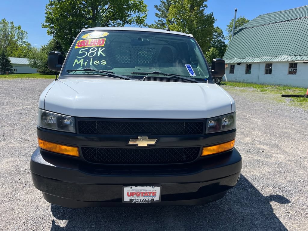Used 2018 Chevrolet Express Cargo Work Van with VIN 1GCWGAFP6J1208203 for sale in Attica, NY