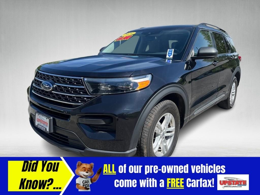 Used 2020 Ford Explorer XLT with VIN 1FMSK8DH2LGC67083 for sale in Attica, NY