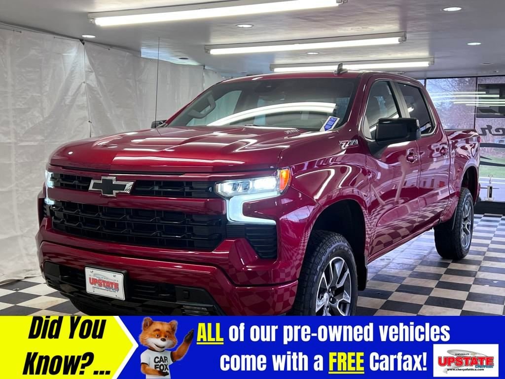 Used 2022 Chevrolet Silverado 1500 RST with VIN 1GCUDEET9NZ509108 for sale in Attica, NY