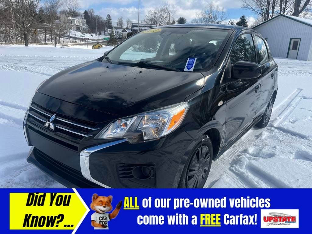 Used 2021 Mitsubishi Mirage ES with VIN ML32AUHJ3MH013068 for sale in Attica, NY