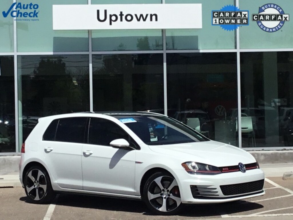 Certified 2016 Volkswagen Golf GTI Autobahn Hatchback