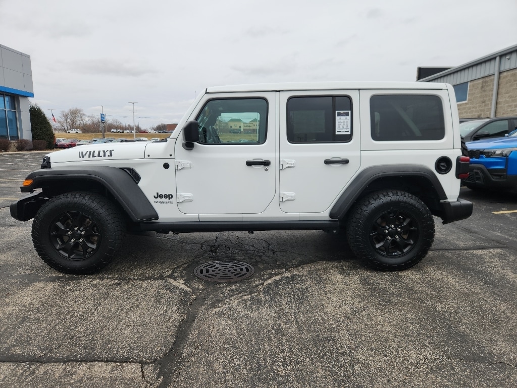 Used 2022 Jeep Wrangler Unlimited Sport Wagon; Open Body