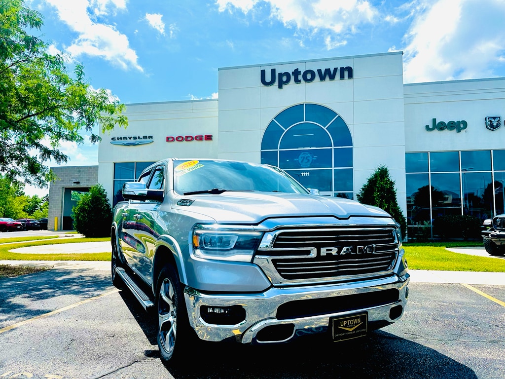 Used 2019 RAM Ram 1500 Pickup Laramie with VIN 1C6SRFJTXKN506068 for sale in Slinger, WI