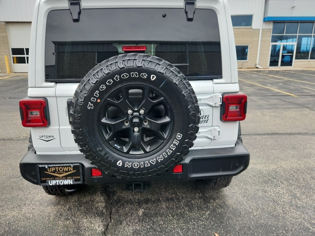Used 2022 Jeep Wrangler Unlimited Sport Wagon; Open Body