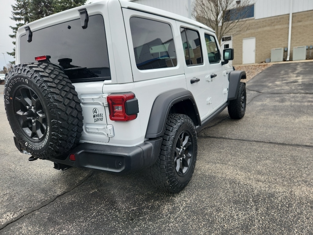 Used 2022 Jeep Wrangler Unlimited Sport Wagon; Open Body