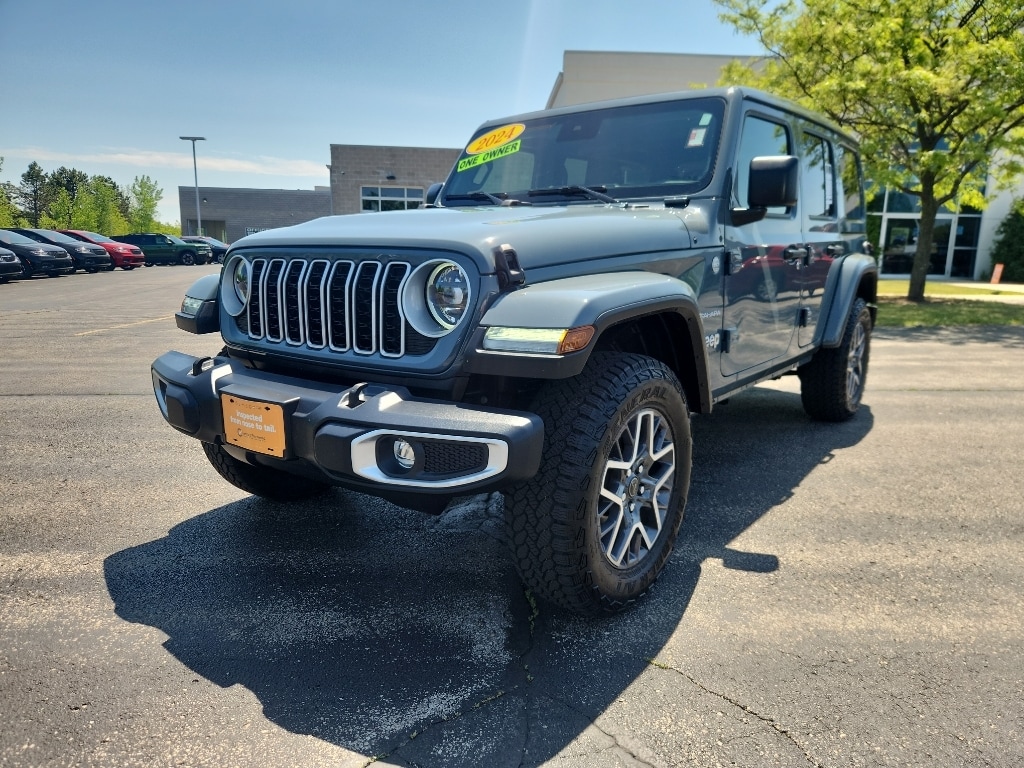 Used 2024 Jeep Wrangler 4-Door Sahara 4x4 SUV