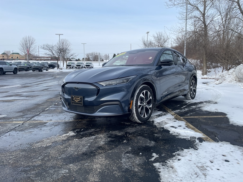 Used 2021 Ford Mustang Mach-E Premium AWD with VIN 3FMTK3SU3MMA06656 for sale in Slinger, WI