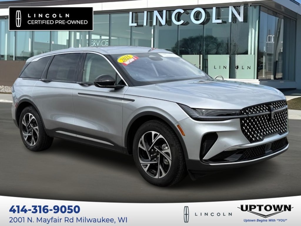 Certified 2025 Lincoln Nautilus Premiere AWD SUV