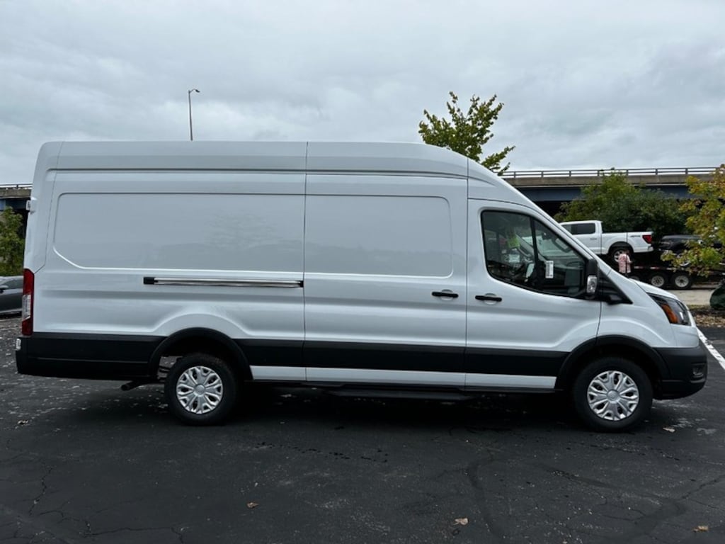 New 2024 Ford Transit Cargo Van T-350 148 EL Hi Rf 9500 Gvwr RWD Van