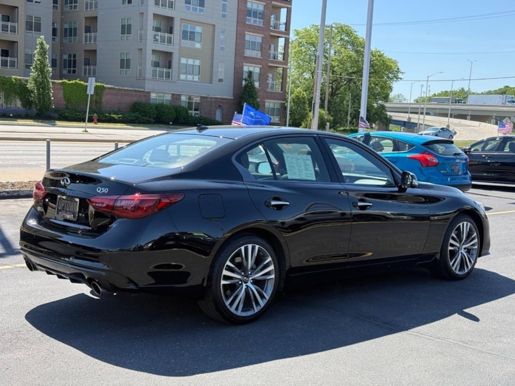 Certified 2023 INFINITI Q50 Sensory AWD Sedan