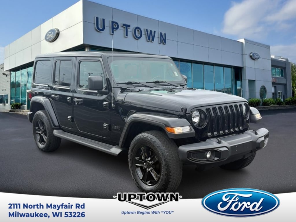 Certified 2021 Jeep Wrangler Unlimited Sahara Altitude 4x4 SUV