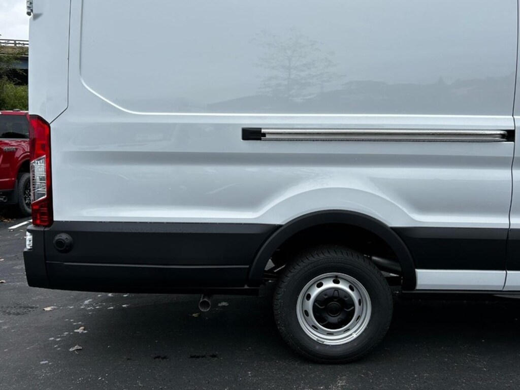 New 2024 Ford Transit Cargo Van T-350 148 EL Hi Rf 9500 Gvwr RWD Van