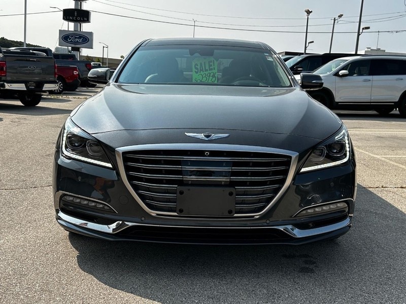 Used 2018 GENESIS G80 Base with VIN KMHGN4JE3JU242336 for sale in Milwaukee, WI