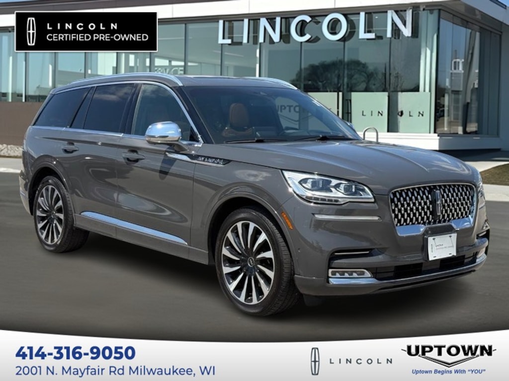 Certified 2021 Lincoln Aviator Black Label Grand Touring AWD SUV