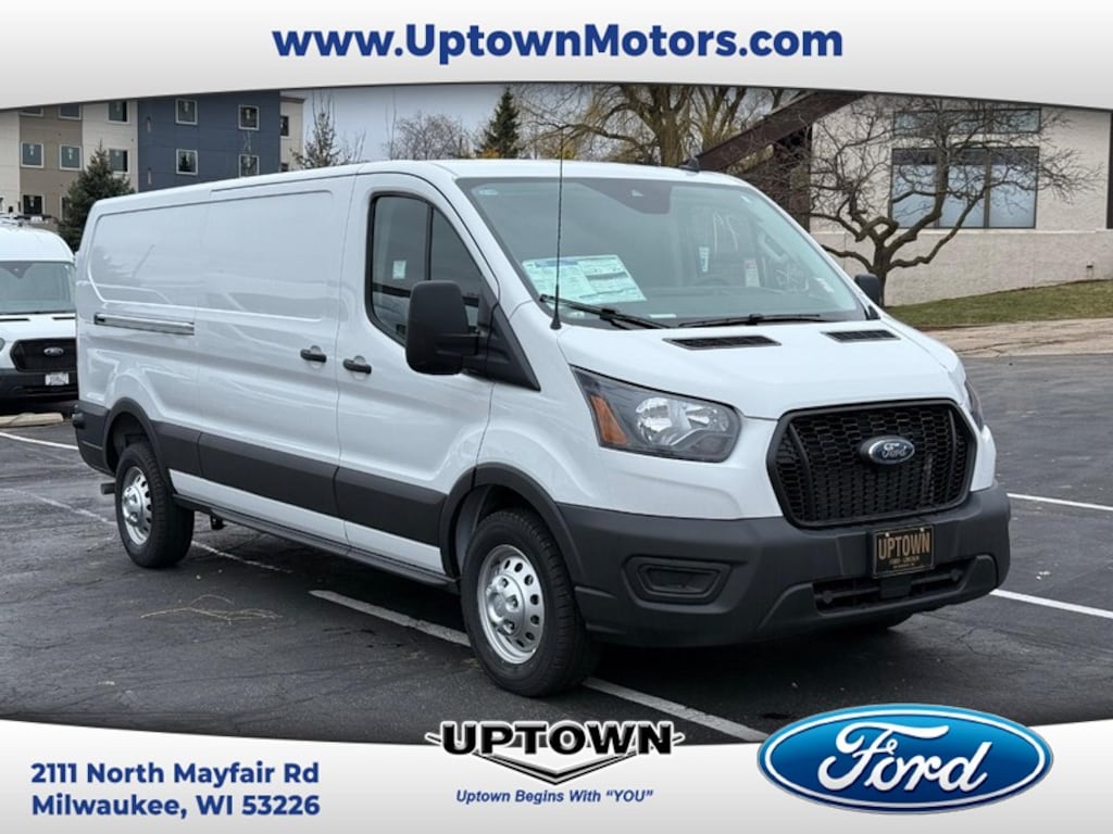 New 2025 Ford Transit Cargo Van T-250 130 Low Rf 9070 Gvwr AWD Mini-Van