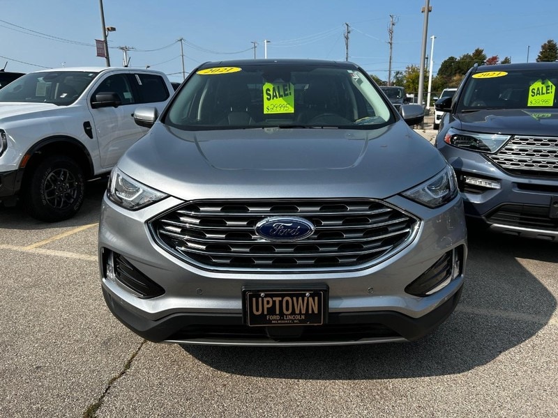 Certified 2021 Ford Edge Titanium with VIN 2FMPK4K94MBA39332 for sale in Milwaukee, WI