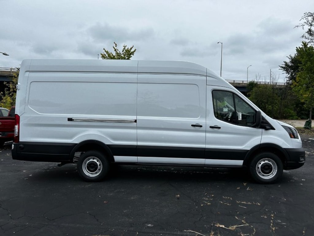 New 2024 Ford Transit Cargo Van T-350 148 EL Hi Rf 9500 Gvwr RWD Van