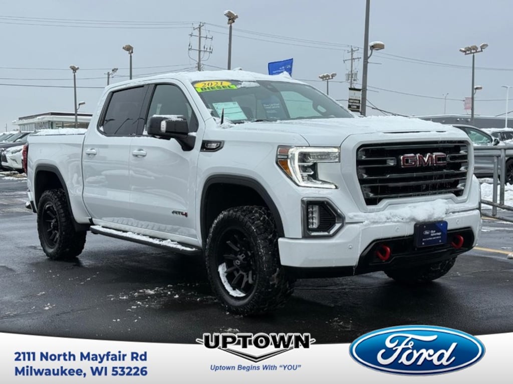 Certified 2021 GMC Sierra 1500 4WD AT4 Crew Cab Truck