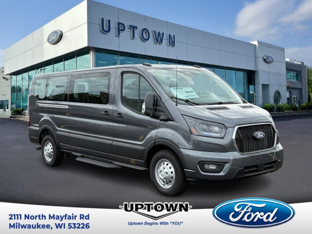 New 2027 Ford Transit Passenger Wagon T-350 148 Low Roof XLT AWD Van