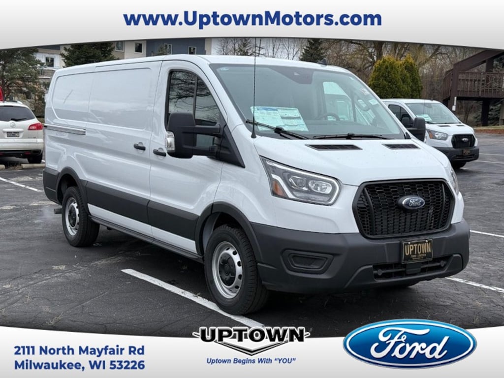 New 2025 Ford Transit Cargo Van T-150 130 Low Rf 8670 Gvwr RWD Mini-Van