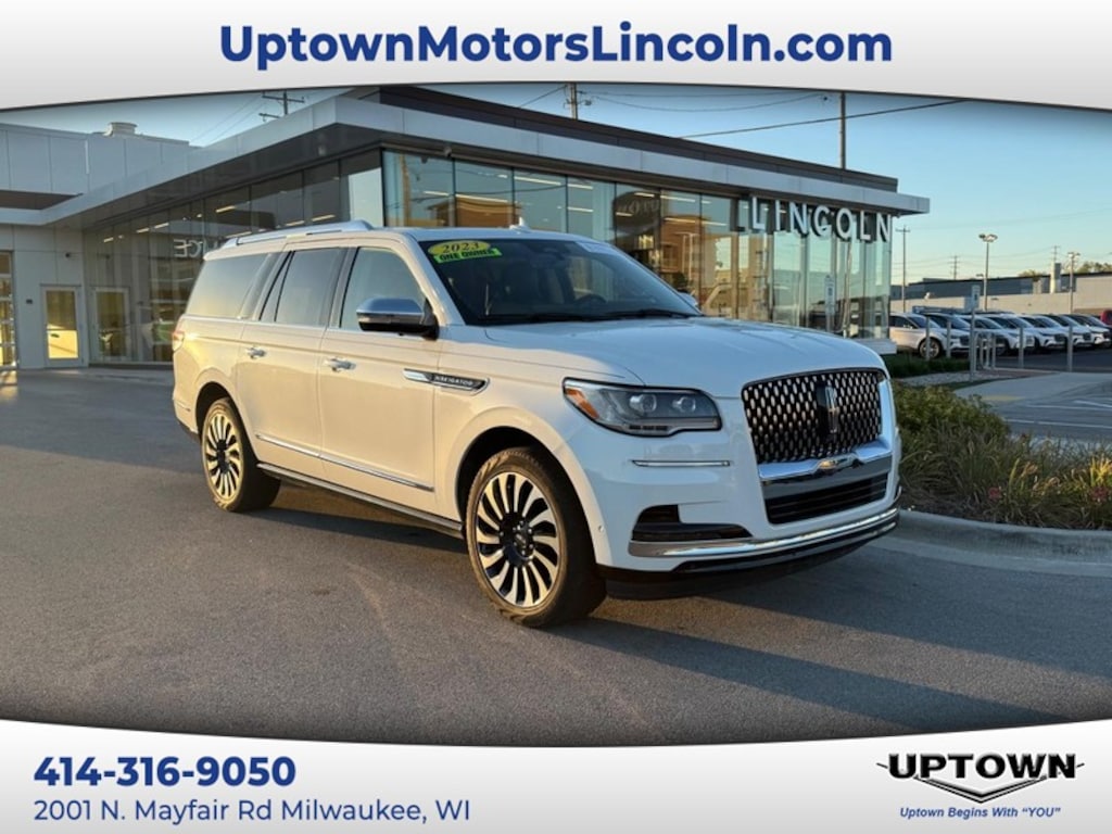 Certified 2023 Lincoln Navigator L Black Label 4x4 SUV