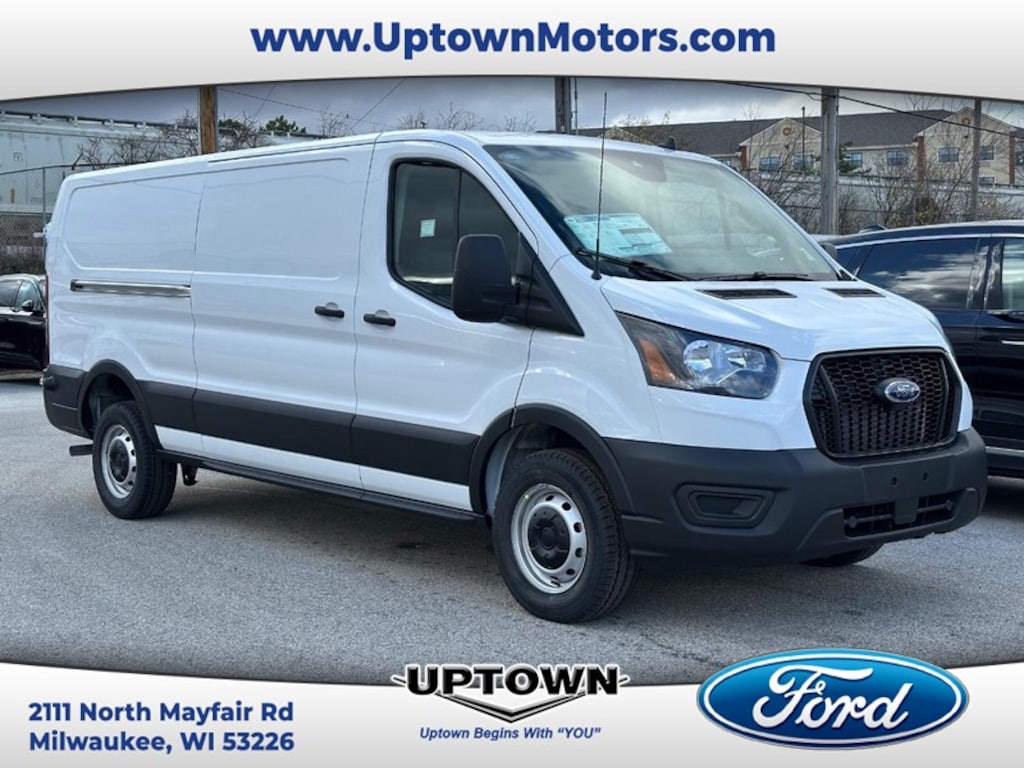 New 2024 Ford Transit Cargo Van T-150 148 Low Rf 8670 Gvwr RWD Mini-Van