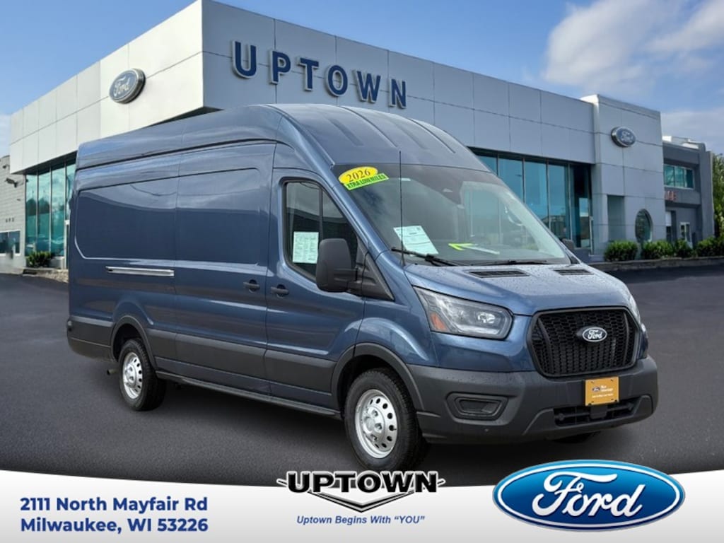 Certified 2026 Ford Transit Cargo Van T-250 EL High Roof Van