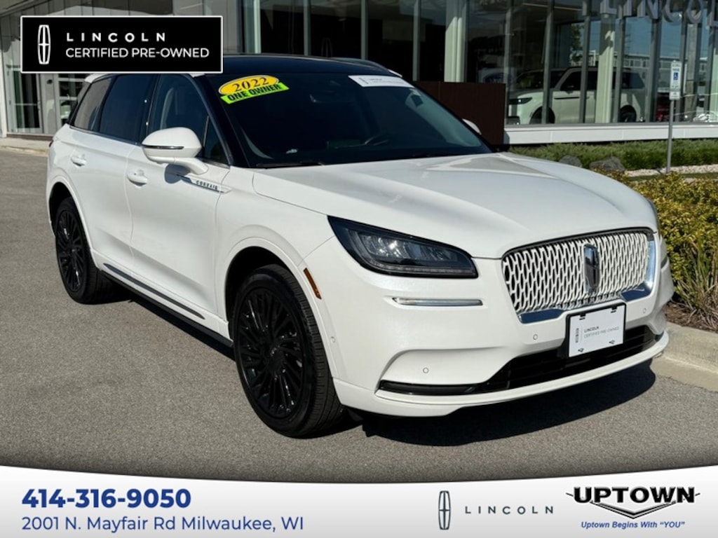 Certified 2022 Lincoln Corsair Reserve AWD SUV
