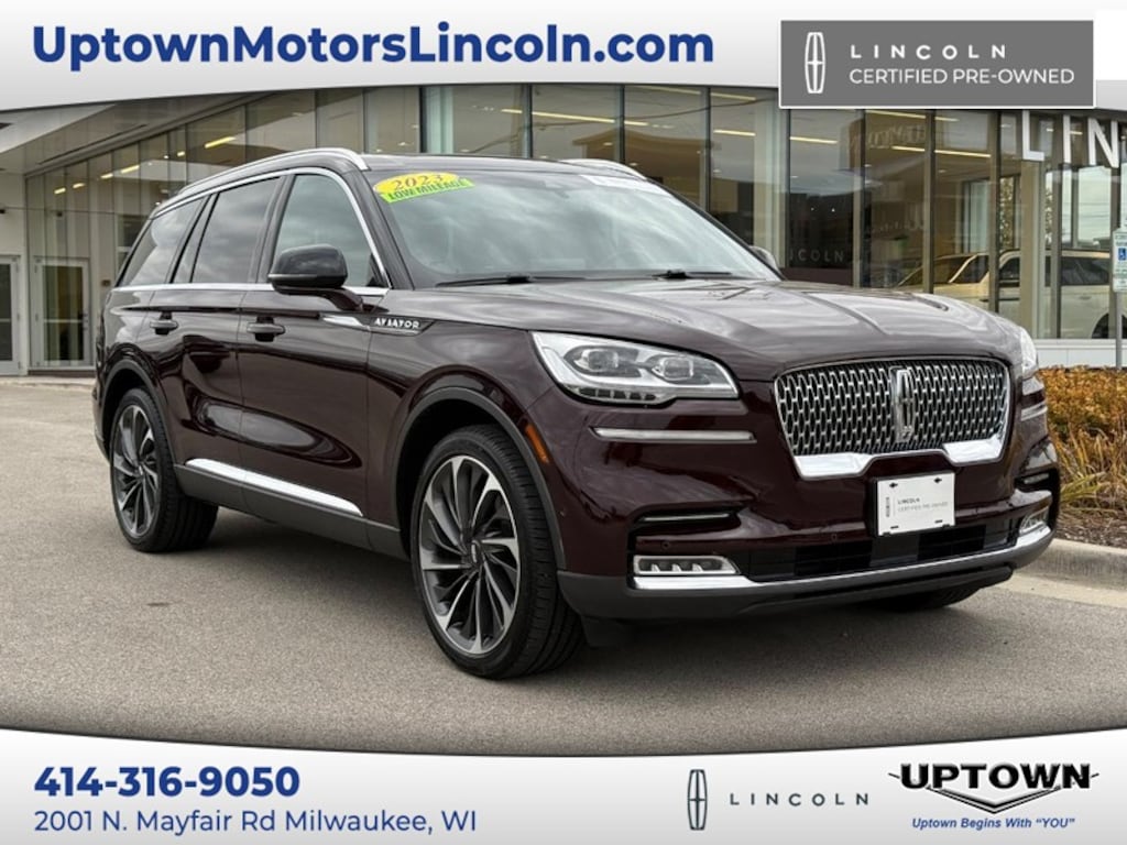 Certified 2023 Lincoln Aviator Reserve AWD SUV