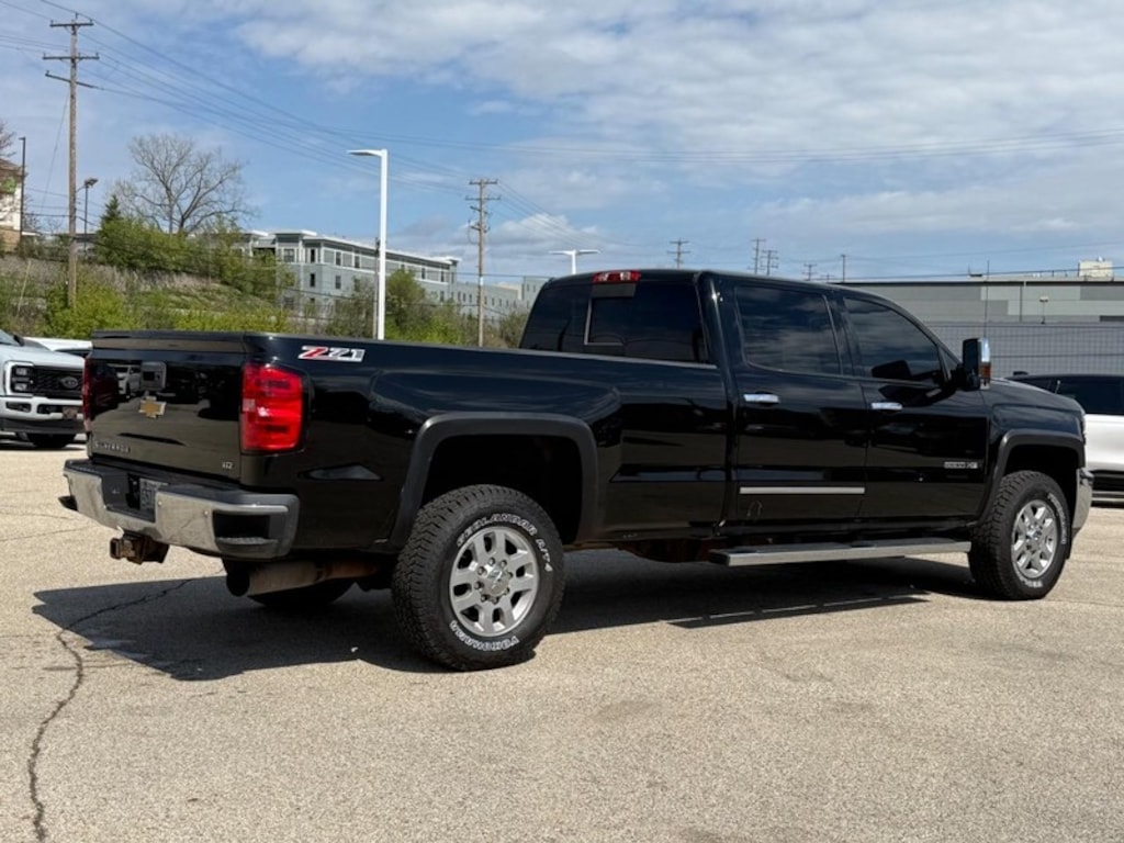Used 2015 Chevrolet Silverado 3500HD 4WD LTZ Crew Cab Truck