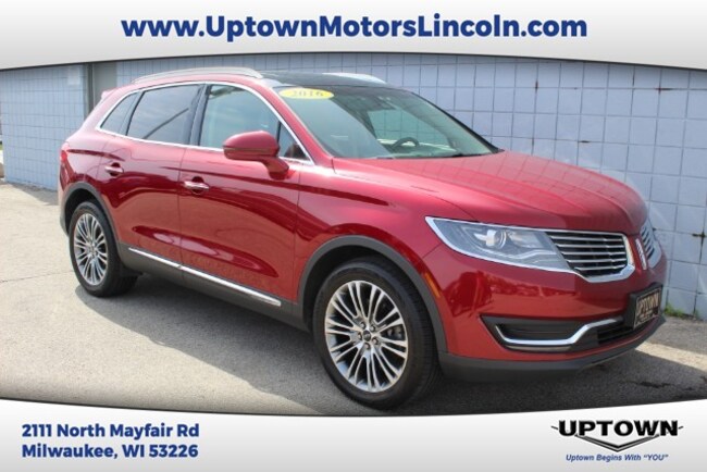 Lincoln Dealer Milwaukee >> Used 2016 Lincoln Mkx For Sale At Uptown Lincoln Vin Lincoln Dealer Milwaukee >> Used 2016 Lincoln Mkx For Sale At Uptown Lincoln Vin