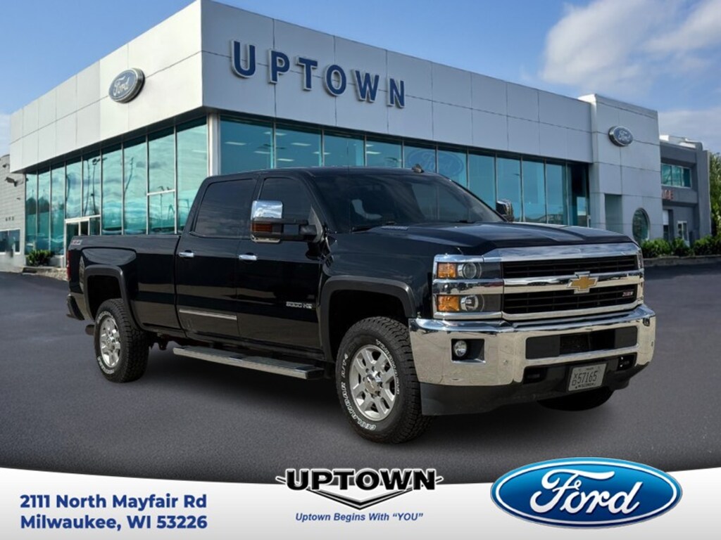 Used 2015 Chevrolet Silverado 3500HD 4WD LTZ Crew Cab Truck