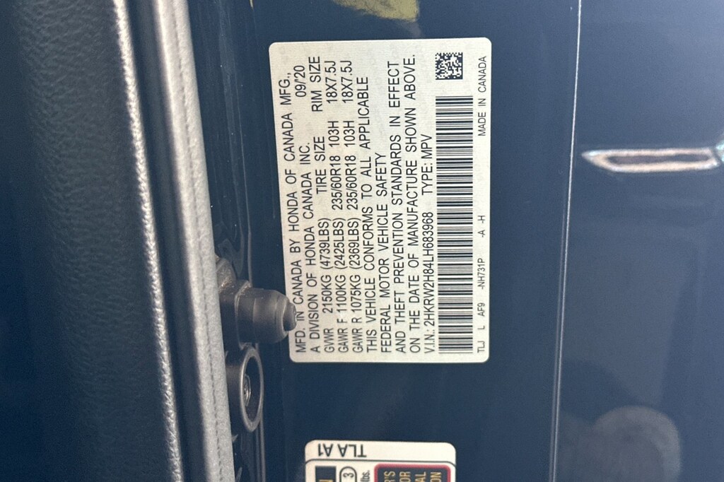 Used 2020 Honda CR-V EX-L SUV