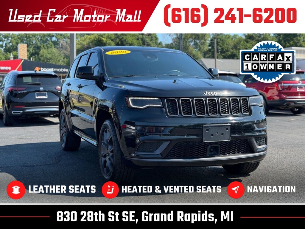 Used 2020 Jeep Grand Cherokee Overland SUV