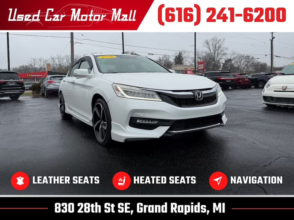 Used 2016 Honda Accord Touring Sedan