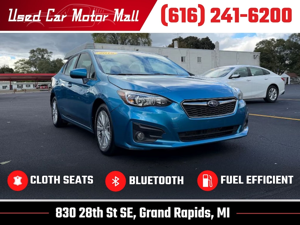 Used 2018 Subaru Impreza 2.0i Premium Sedan