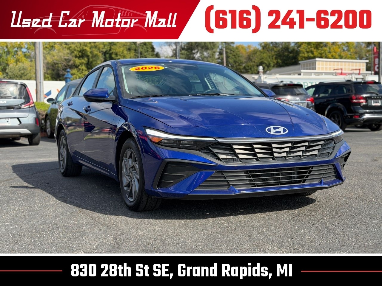 2026 Hyundai Elantra Blue