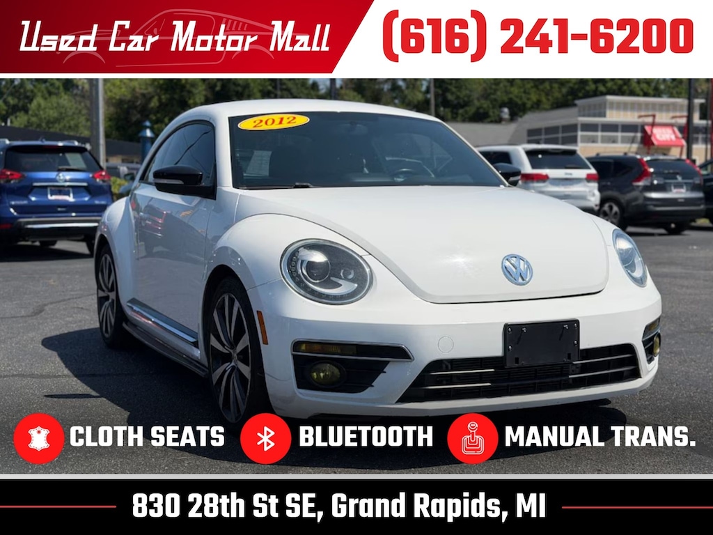Used 2012 Volkswagen Beetle 2.0T Turbo Hatchback