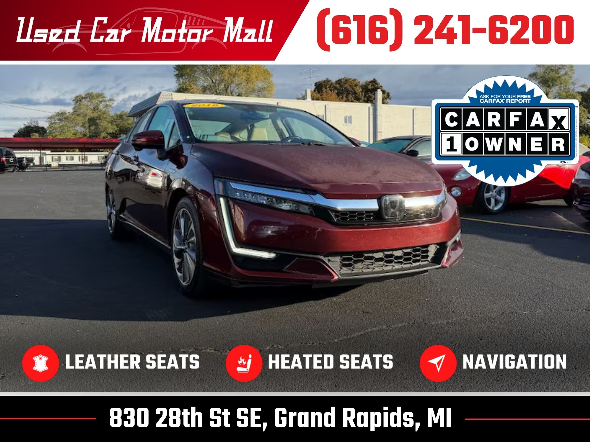 2018 Honda Clarity Touring