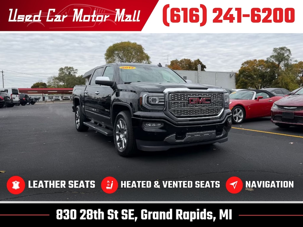 Used 2017 GMC Sierra 1500 Denali Truck Crew Cab