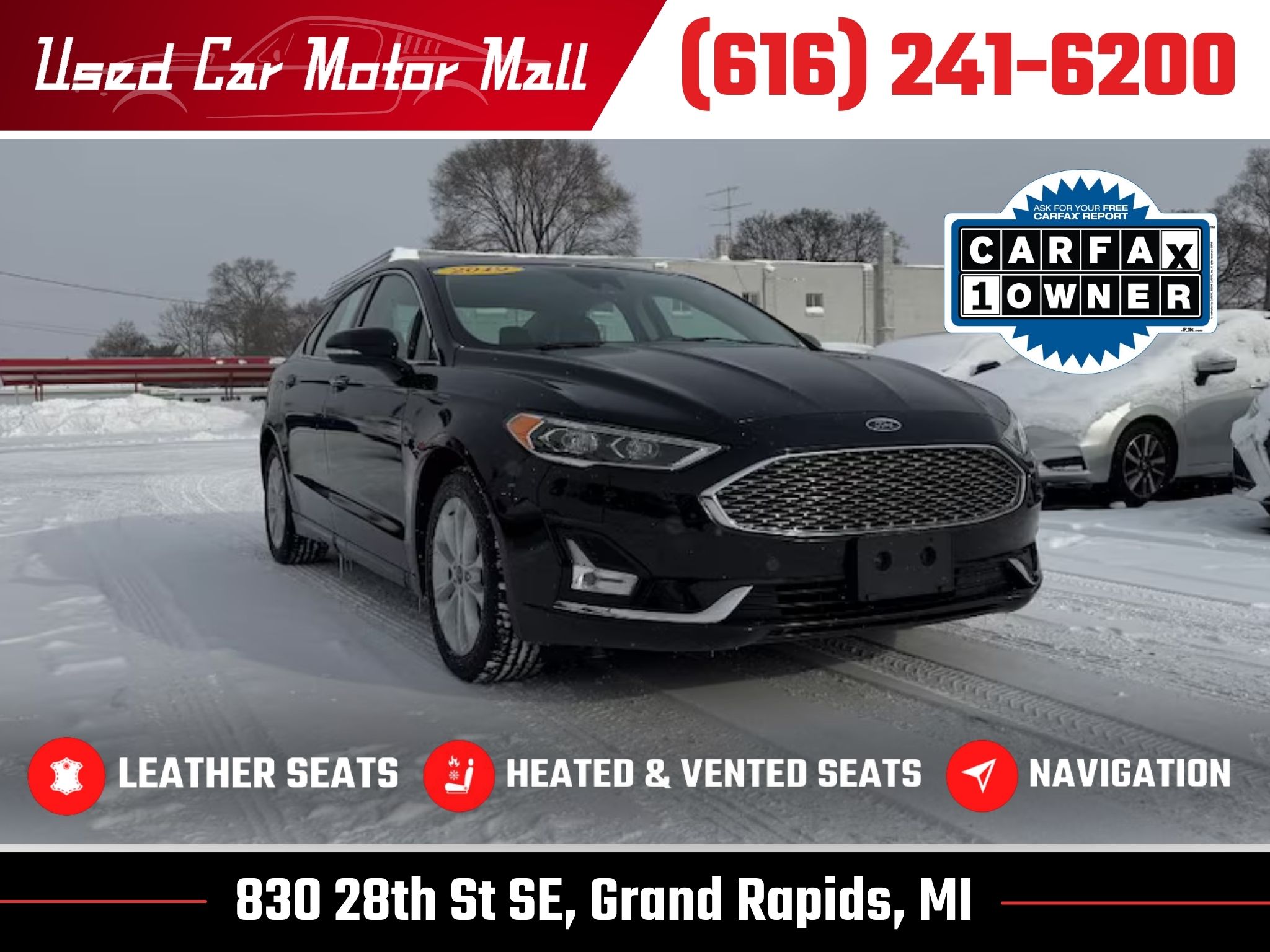 2019 Ford Fusion Energi Titanium