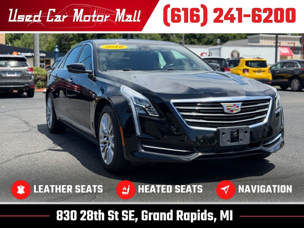 Used 2018 CADILLAC CT6 3.6L Sedan