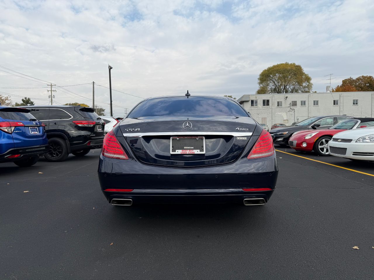 2015 Mercedes Benz S 550 4MATIC photo 4