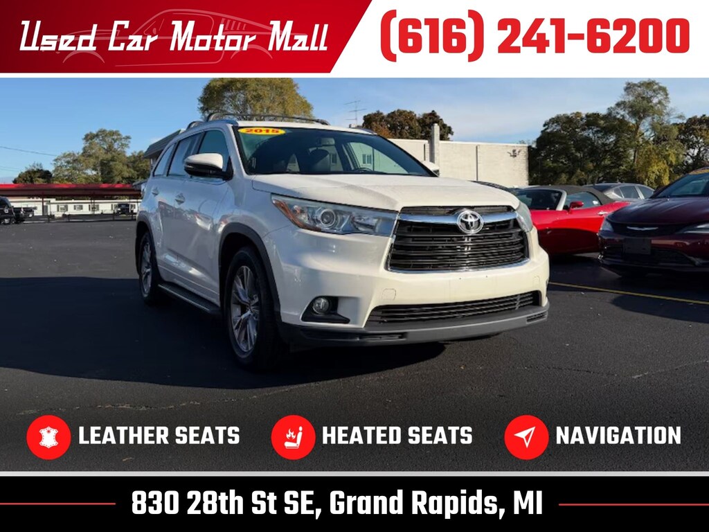 Used 2015 Toyota Highlander XLE V6 SUV